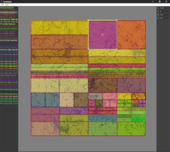 A screenshot of the main menu of RectMaker.